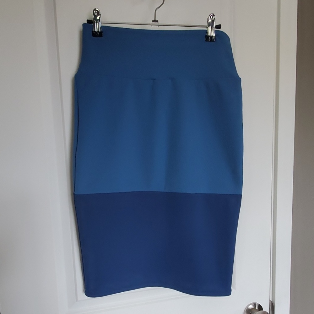 Cassie two-tone skirt